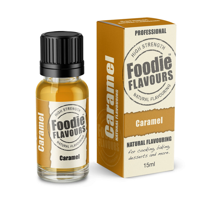 Caramel Natural Flavouring 15ml
