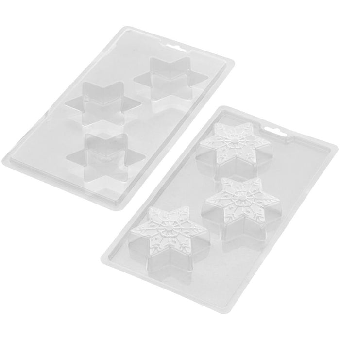 WILTON Snowflake 3D Hot Chocolate Candy Mould