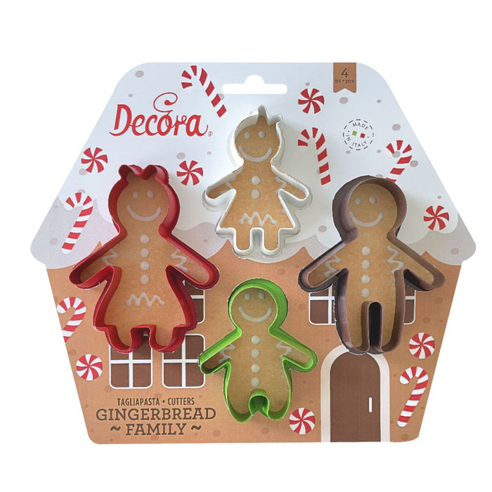 Gingerbread family pastry cutter