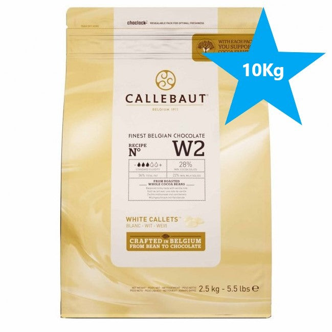 Callebaut White Chocolate 28% 10 kg