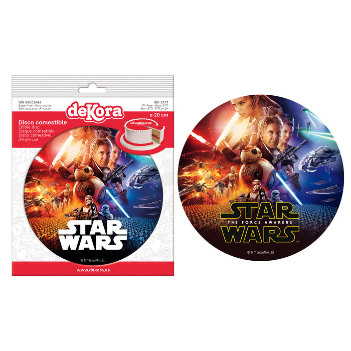 Edible 8" (20cm) Star Wars Cake Disc