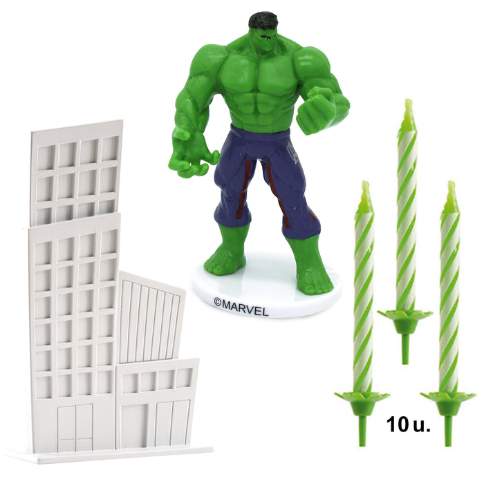 PVC Hulk Decorating Kit 9cm