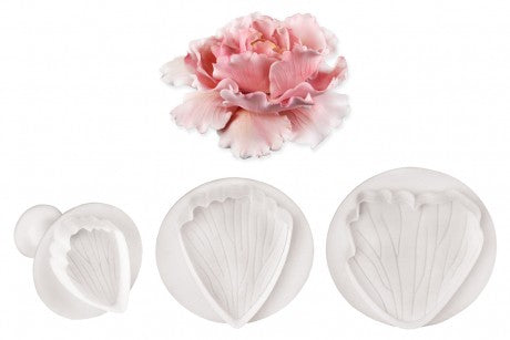 PME : Peony Plunger Cutters - Set of 3