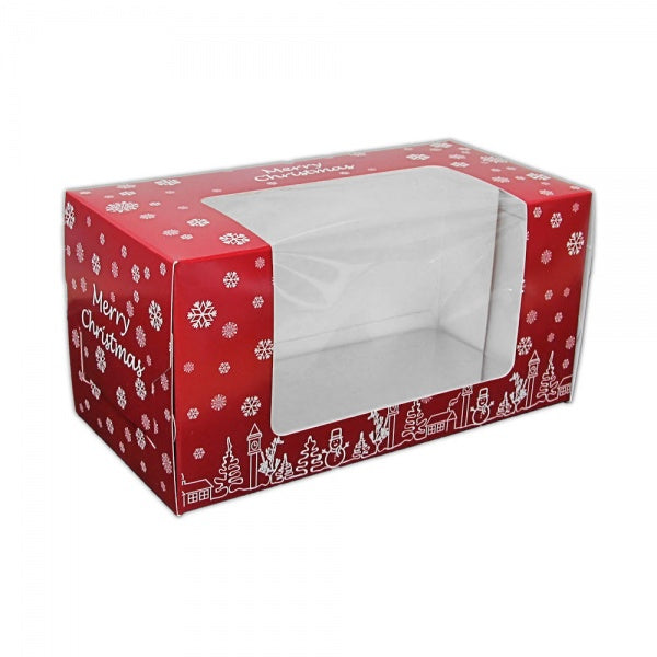 Christmas Log Box 8x4x4