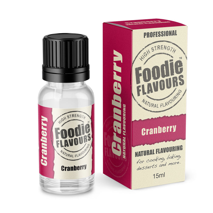 Cranberry Natural Flavouring 15ml