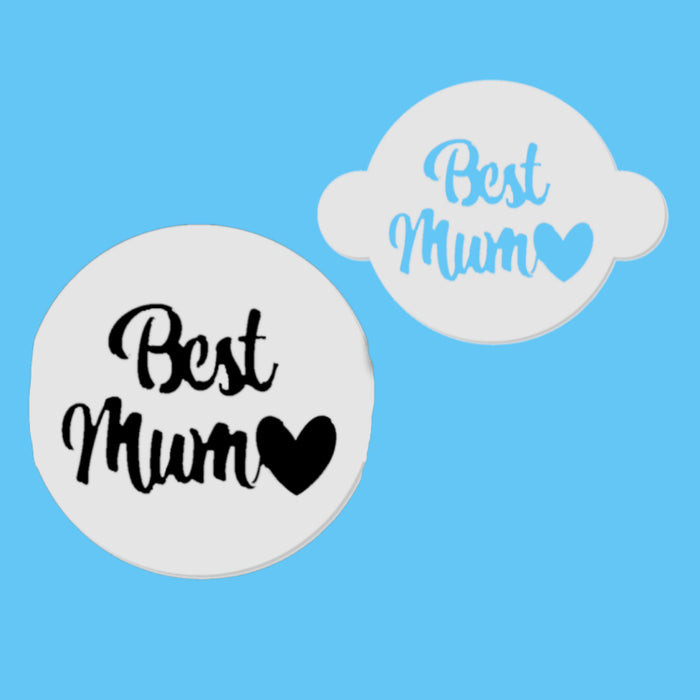 Simply Making Best Mum Stencil