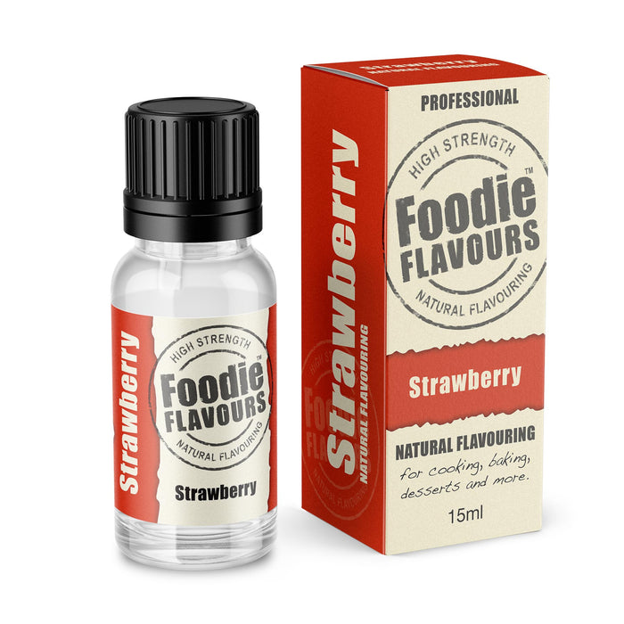 Strawberry Natural Flavouring 15ml