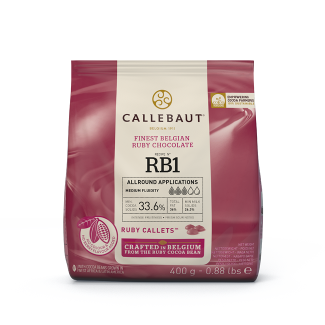 Callebaut Ruby 33.6% 400g