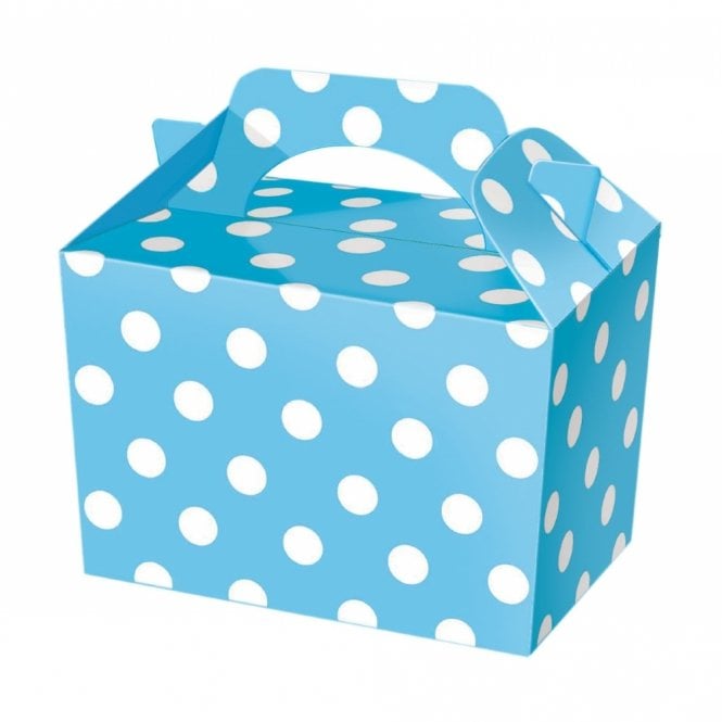 Polka Dot Sweet-Cake Box With Handle
