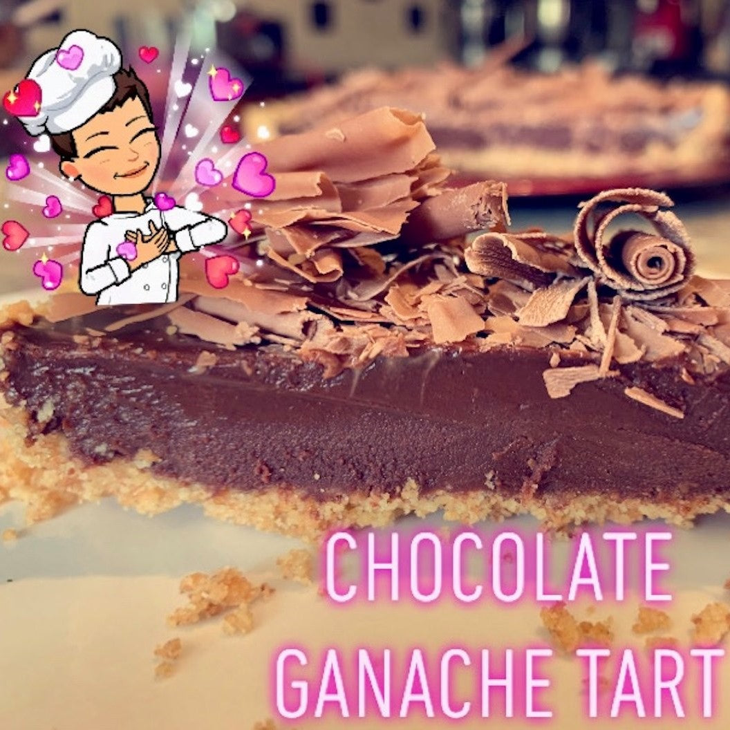 No Bake Chocolate Ganache Tart