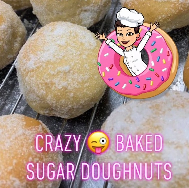Baked Sugar Doughnuts