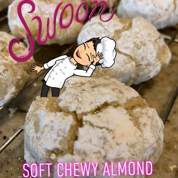 Soft Chewy Almond Cookies