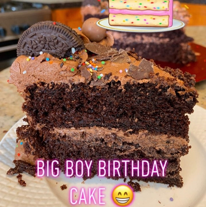 Big Boy Birthday Cake
