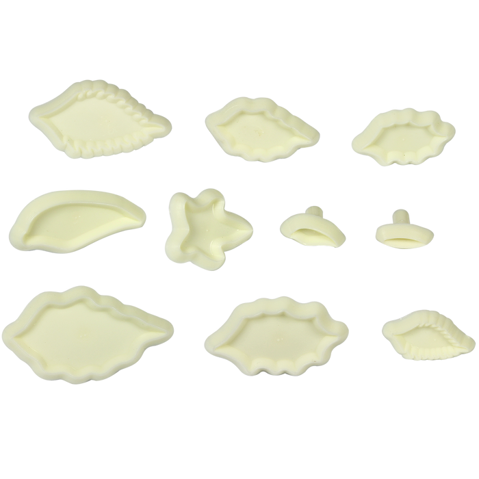 JEM Foliage Cutters - Mixed Leaves Set 1 Set of 10