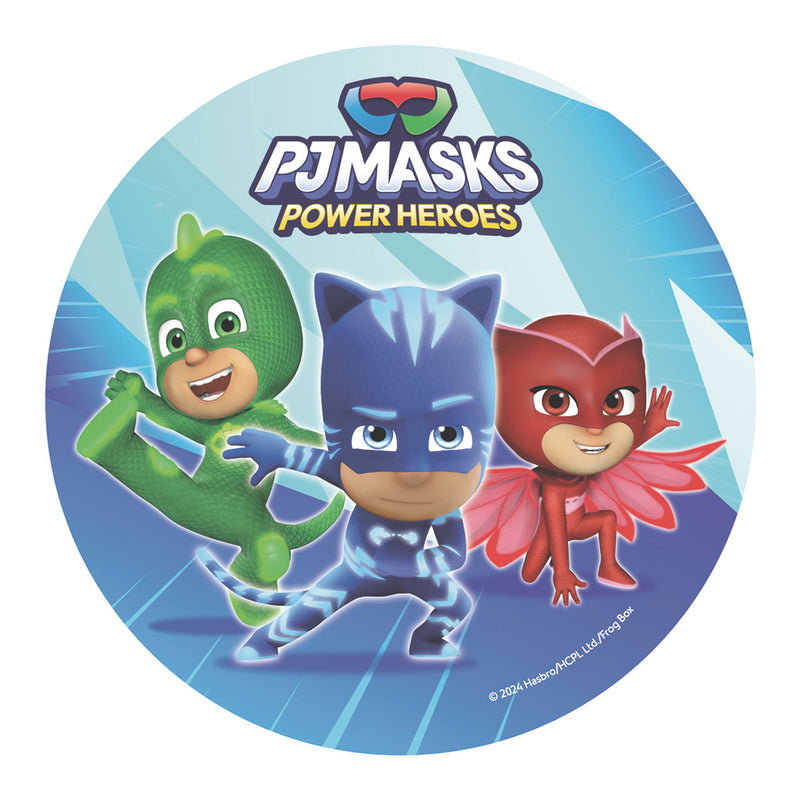 Edible 8" (20cm)PJ Masks Cake Disc