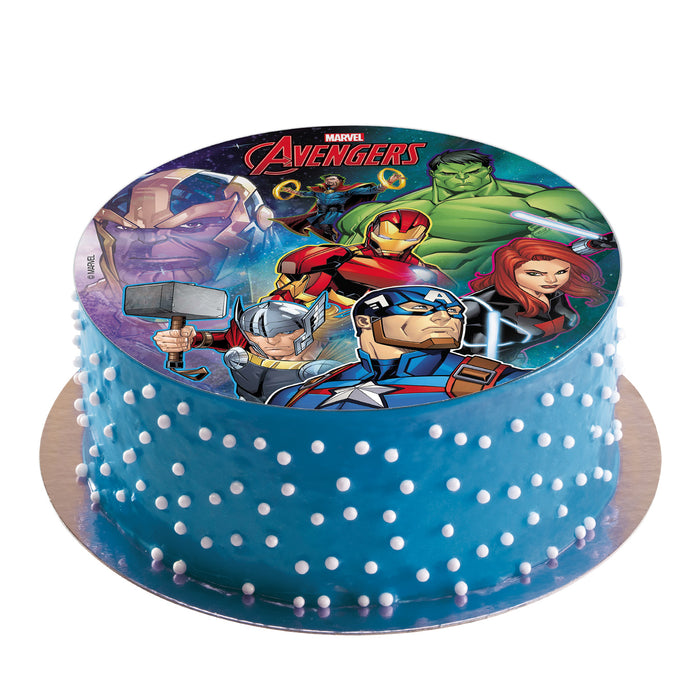 Edible 8" (20cm) Avengers Cake Disc