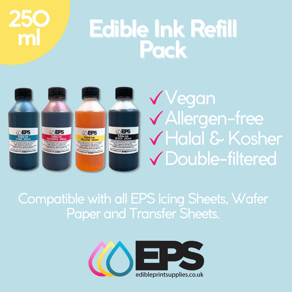 250ml Edible Ink Refills