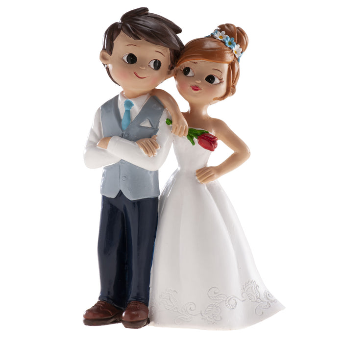 Wedding Couple Flowers 16cm