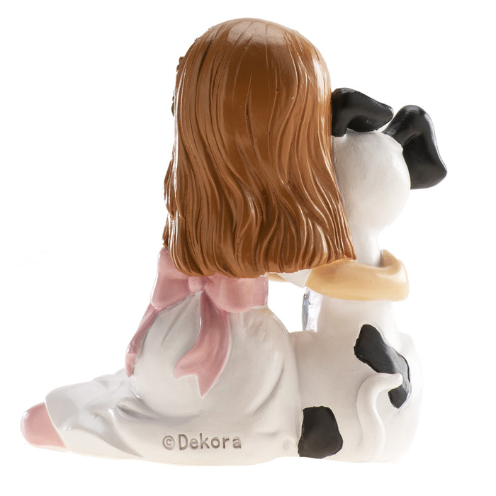 Communion Girl With Dog 160mm Large