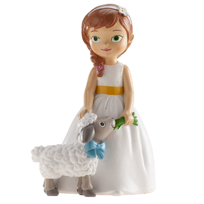 Communion Girl With Sheep 160mm Large