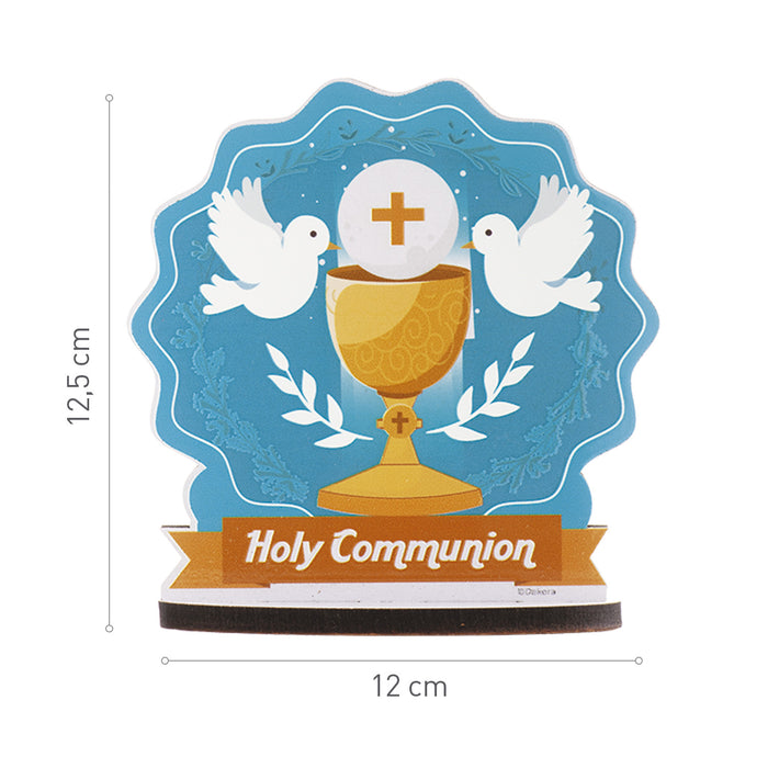 Communion Chalice With Doves 12cm x 12cm