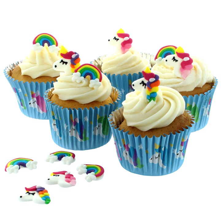 BWL Unicorn Foil Baking Cases 25pk
