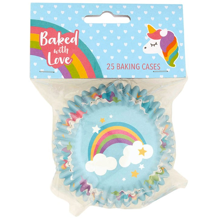 BWL Unicorn Foil Baking Cases 25pk