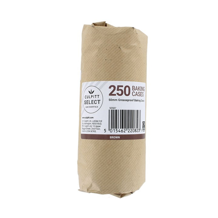 Professional Brown Baking Cases - 250pk