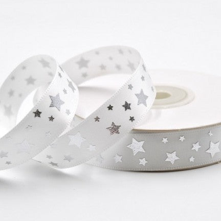 15mm Double satin star design x 20 metres.