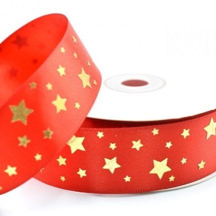 15mm Double satin star design x 20 metres.