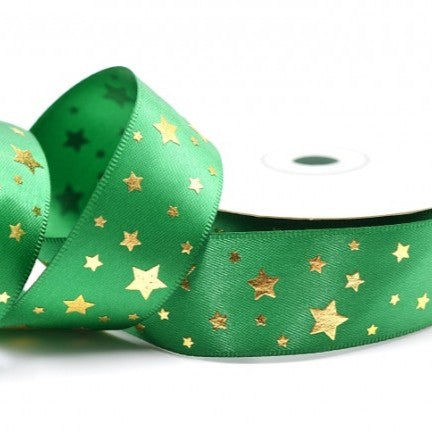 15mm Double satin star design x 20 metres.