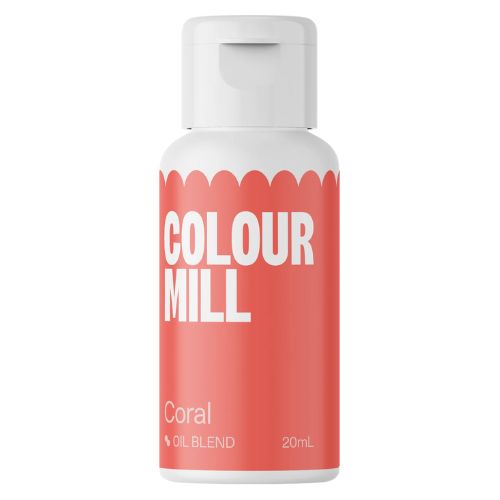 Coral Oil Based Food Colouring 20ml