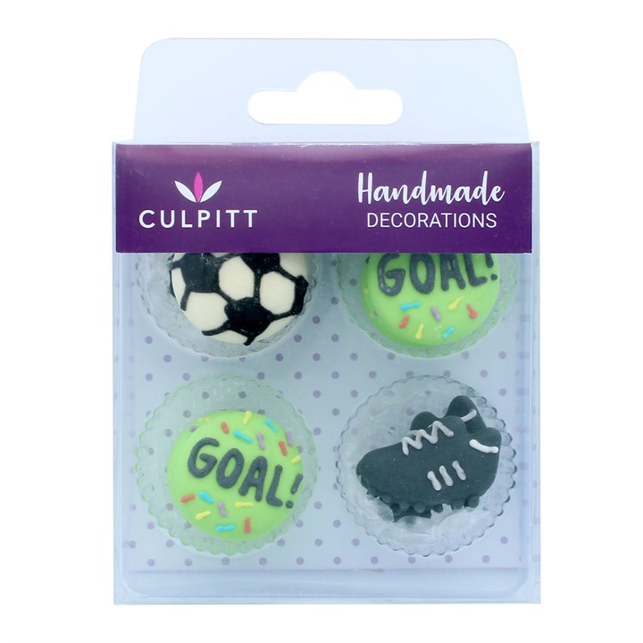 Football Set Sugar Pipings 12pk