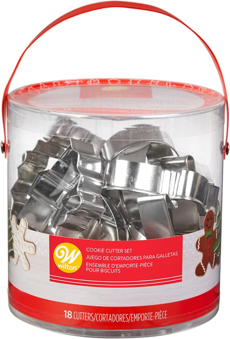 Wilton Metal Cutter Set Holiday Set/18