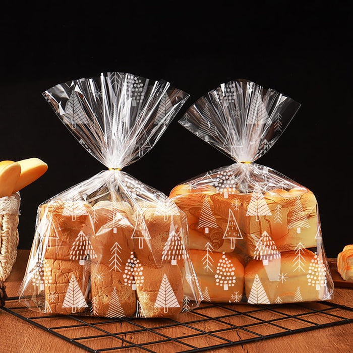 Food Safe Cellophane Roll Christmas Tree - 80cm x 30m