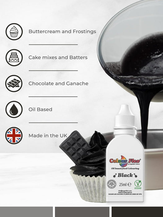 Sugarflair Colourflex Oils 30 Shades