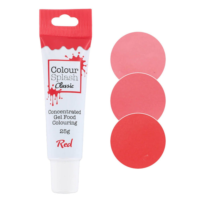 Colour Splash Gel - Red - 25g