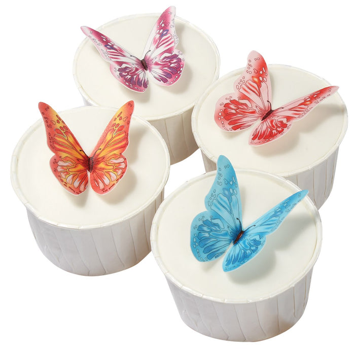 Assorted Wafer Butterflies - 10 pk