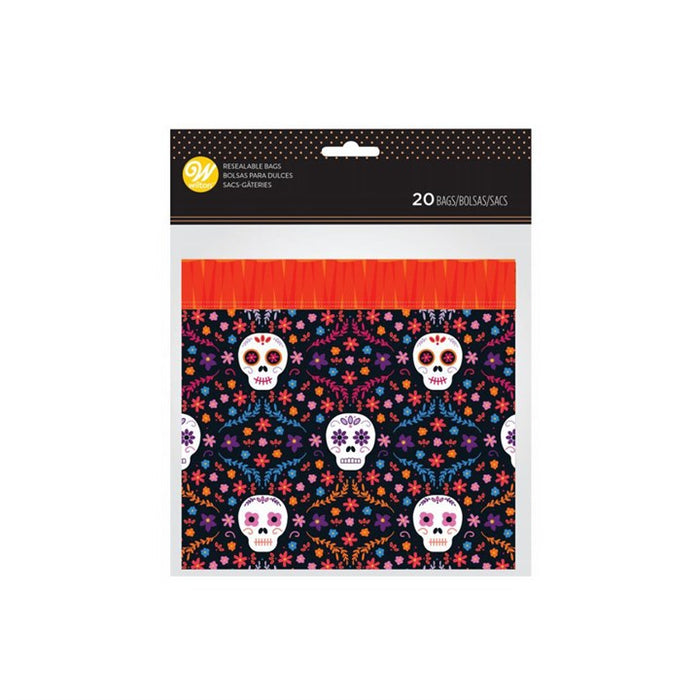 Wilton Day of the Dead Treat Bag 20pk