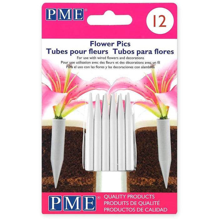 PME Small Flower Pic - 12 Piece