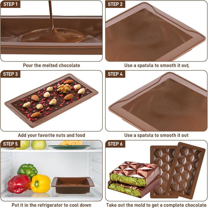 Dubai Style Mould Chocolate Geod