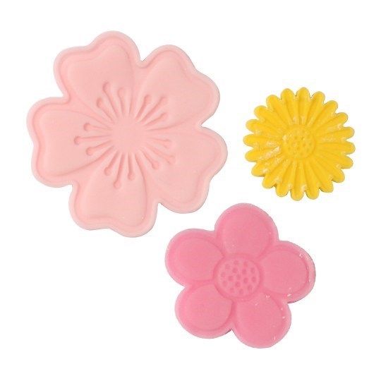 Cake Star Push Easy Cutters – Flowers 6 Piece