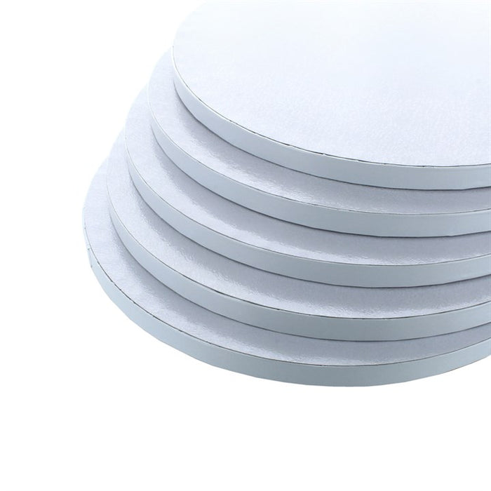 White Cake Drum 8" (254mm) - 12mm - Round