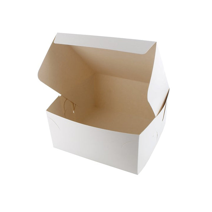 White Bakery Box 6" x 6" x 3" 250PK