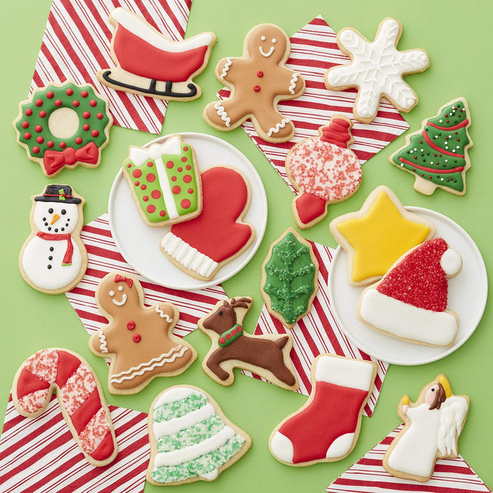 Wilton Metal Cutter Set Holiday Set/18
