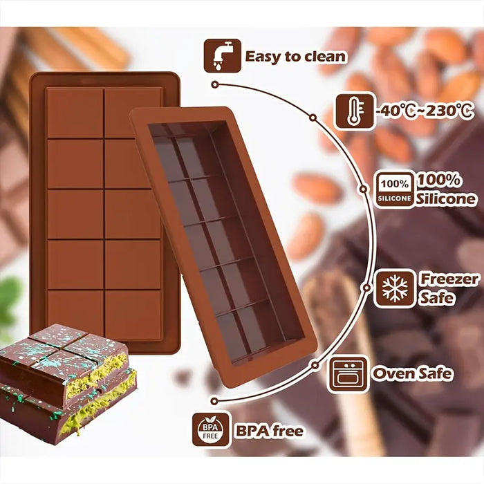 Dubai Style Mould Chocolate Bars