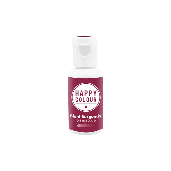 Happy Colour Oil Based Blunt Burgundy 20ml