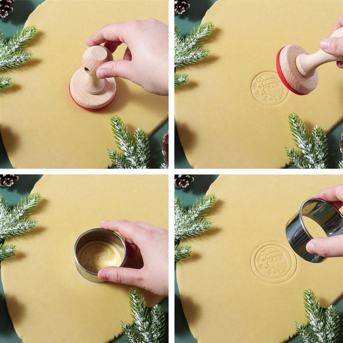 PME Christmas Cookie Stamp Set of 7 - 'Tis the Season!