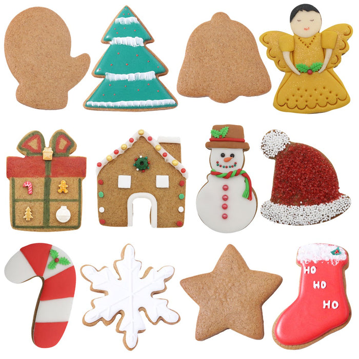 PME Christmas Cookie Cutters (Set of 12)