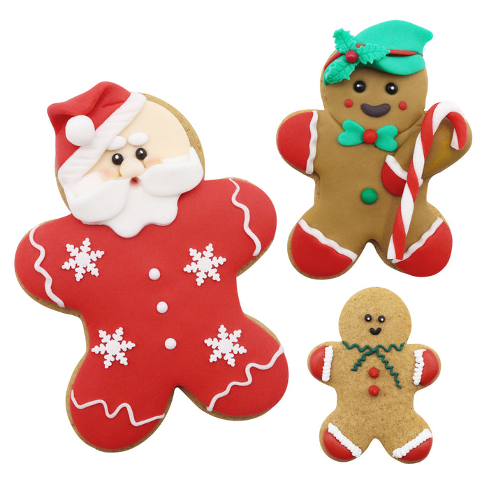 PME Christmas Cookie Cutter Set of 3 - Gingerbread Man